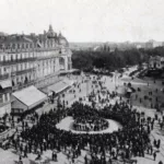 Photo historique Place de la Comédie - Montpellier