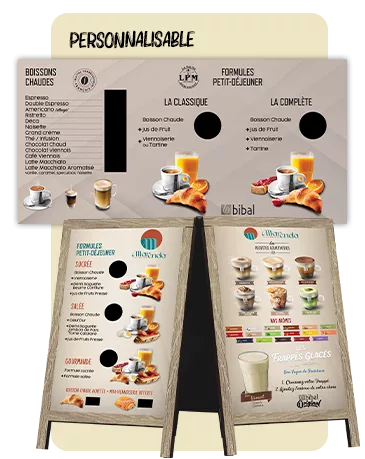 Personnalisation Cafe Concept