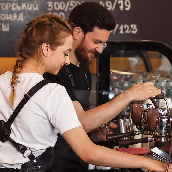 Barista professionnel