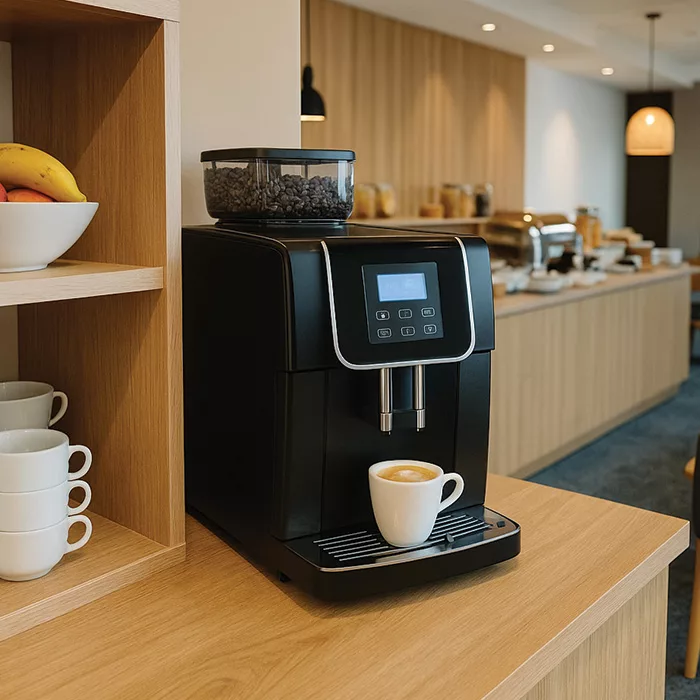machine à café hotel